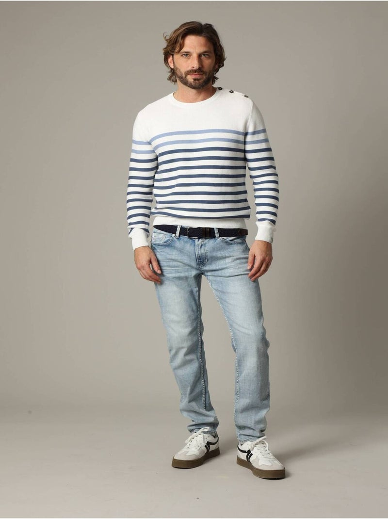 Ceinture homme décontractée 'Deeluxe' Bleu marine - Kiabi