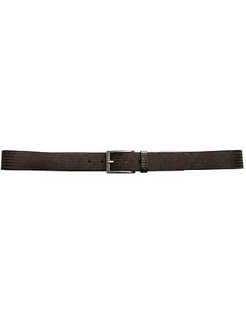 Ceinture homme en cuir texturé 'Deeluxe'