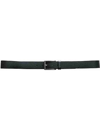 Ceinture homme en cuir texturé 'Deeluxe'