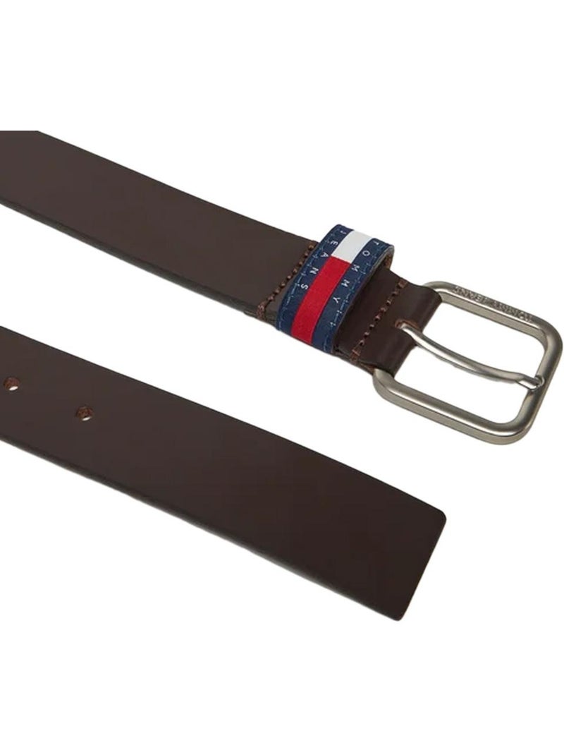 Ceinture Homme Tommy Hilfiger Marron cappuccino - Kiabi