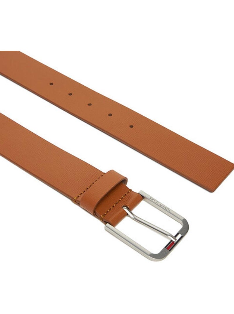 Ceinture Homme Tommy Hilfiger Marron cappuccino - Kiabi