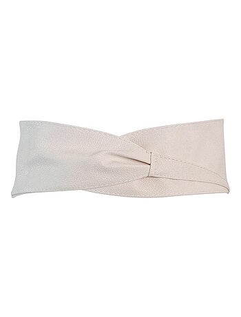 Ceinture large à nouer SAYAN – style élégant