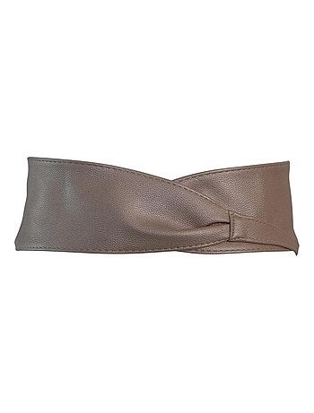 Ceinture large à nouer SAYAN – style élégant