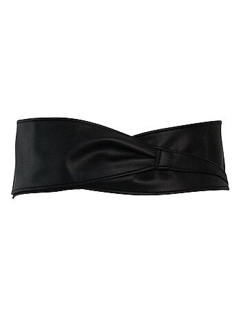 Ceinture large à nouer SAYAN – style élégant