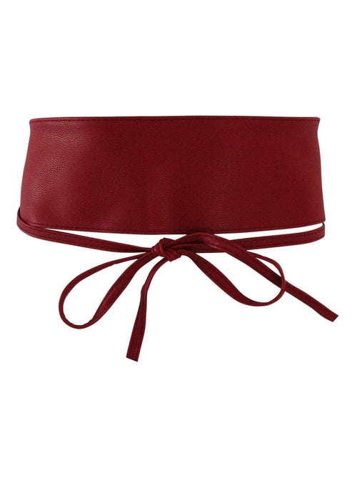 Ceinture large à nouer SAYAN – style élégant - Kiabi