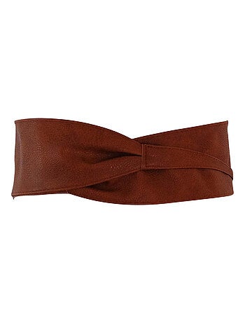 Ceinture large à nouer SAYAN – style élégant