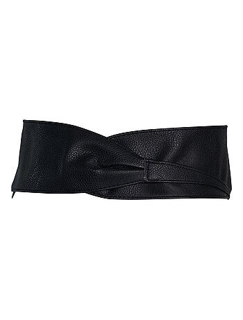 Ceinture large à nouer SAYAN – style élégant