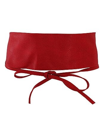 Ceinture large à nouer SAYAN – style élégant