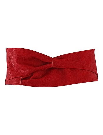 Ceinture large à nouer SAYAN – style élégant
