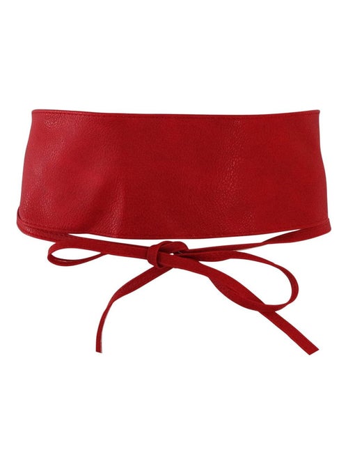 Ceinture large à nouer SAYAN – style élégant - Kiabi