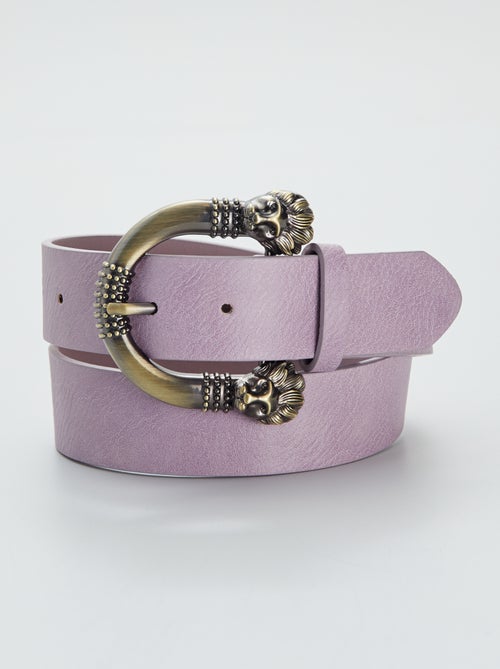 Ceinture large boucle - Kiabi