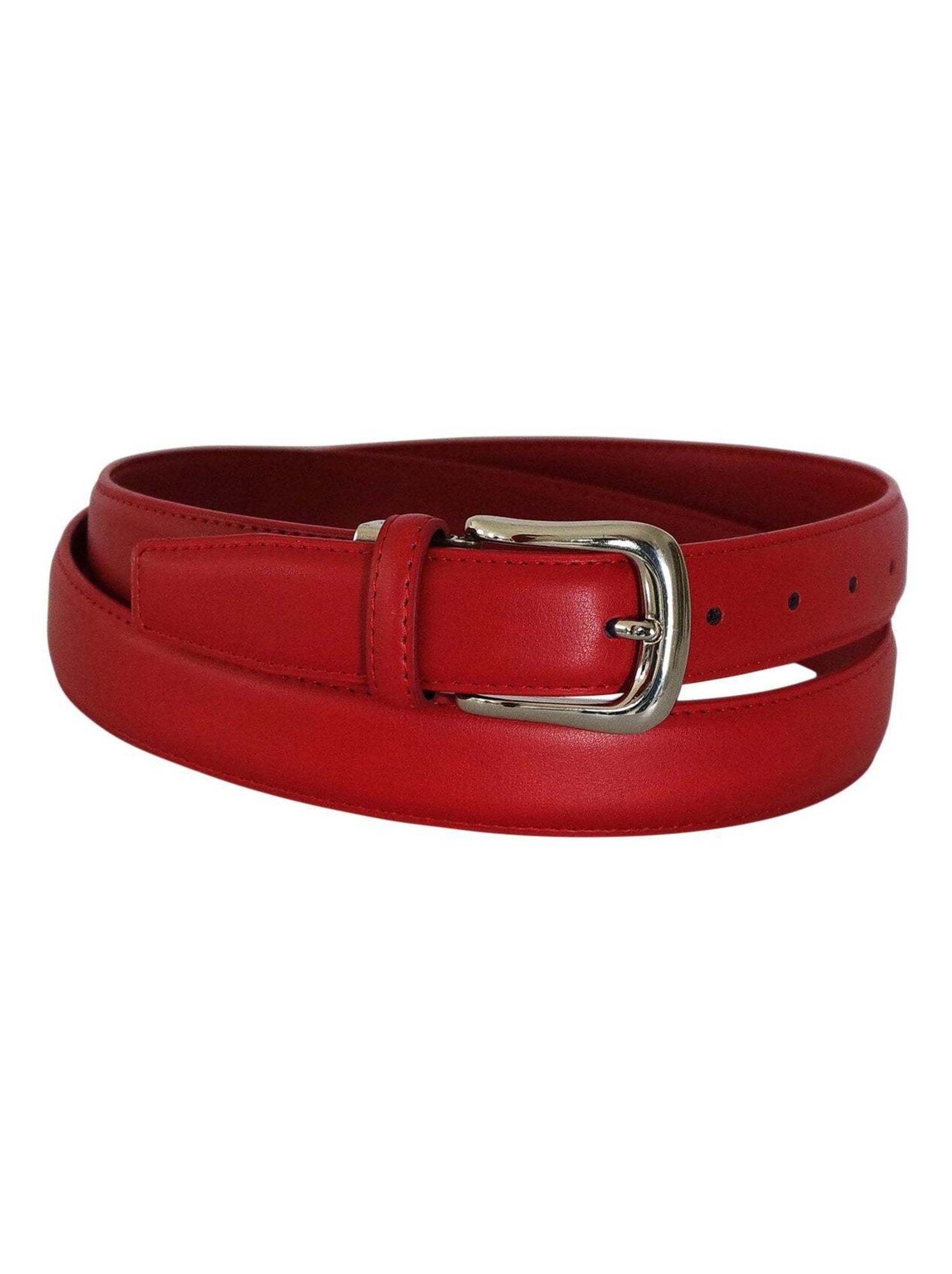 Ceinture large cuir BAHIYA Rouge Kiabi 13.90