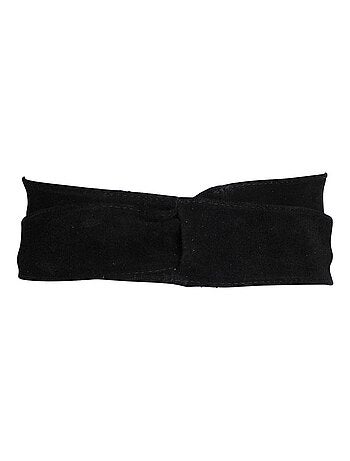 Ceinture large en daim LICIA
