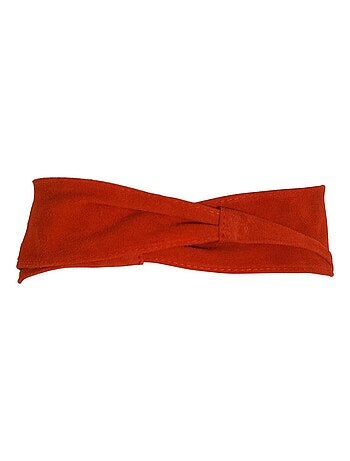Ceinture large en daim LICIA