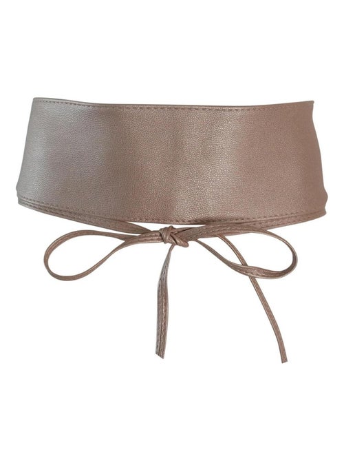 Ceinture large ? nouer SAYAN ? style ?l?gant - Kiabi Ceinture large ? nouer SAYAN ? style ?l?gant - Kiabi