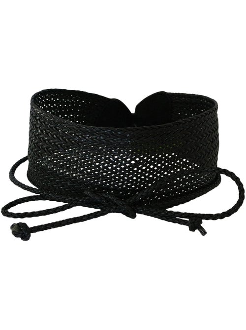 Ceinture large tress?e BORAS ? style boh?me - Kiabi