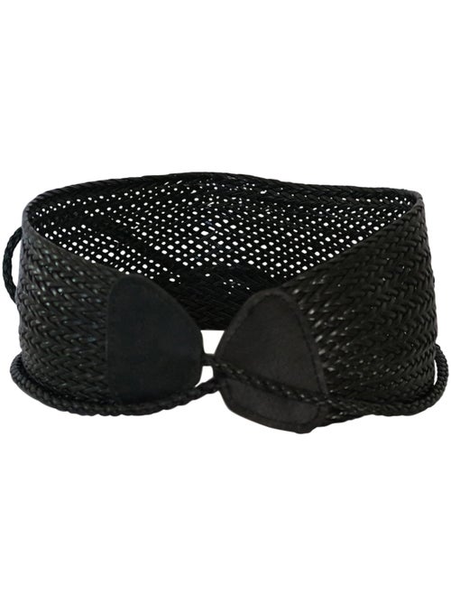 Ceinture large tress?e BORAS ? style boh?me - Kiabi
