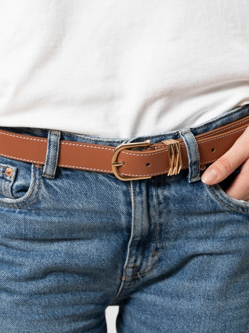 Ceinture lisse bijoux femme Isotoner - Kiabi