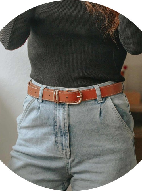 Ceinture lisse bijoux femme Isotoner - Kiabi