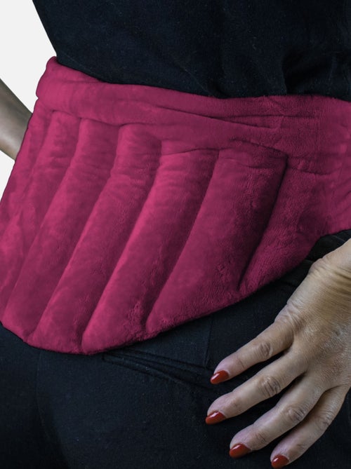 Ceinture lombaire chauffante avec bandes auto-agrippantes réglable - Vivezen - Kiabi