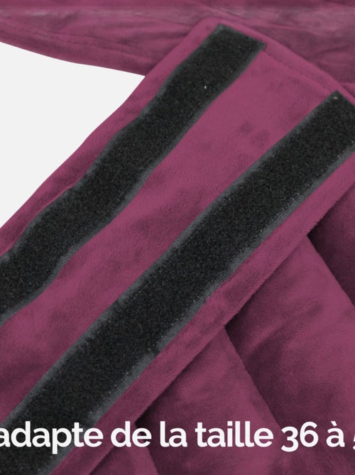 Ceinture lombaire chauffante avec bandes auto-agrippantes réglable - Vivezen - Kiabi