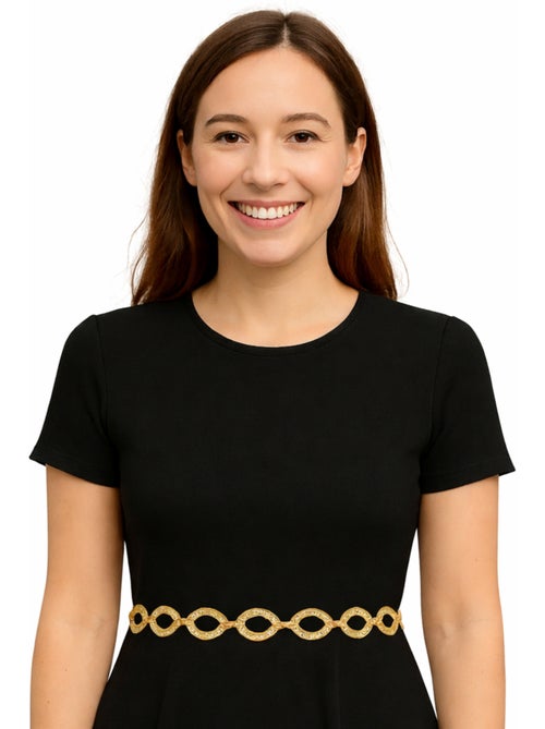 Ceinture Metal texturés SOPHIE - Kiabi Ceinture Metal texturés SOPHIE - Kiabi