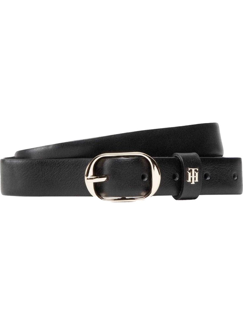 Ceinture motif/style logo - tommy hilfiger Noir - Kiabi