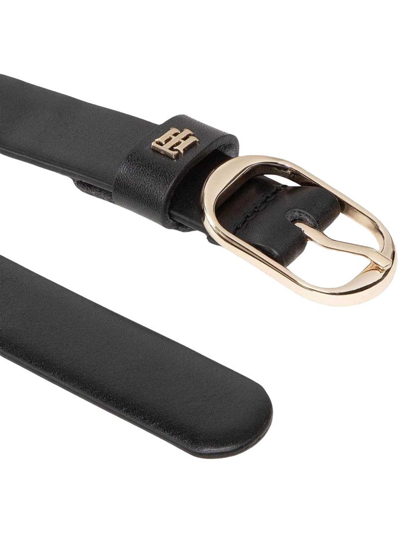 Ceinture motif/style logo - tommy hilfiger Noir - Kiabi
