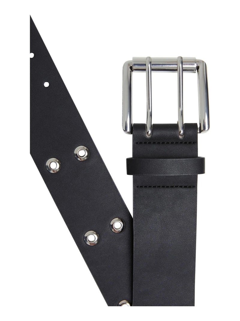 Ceinture motif/style œillets - urban classics Noir - Kiabi