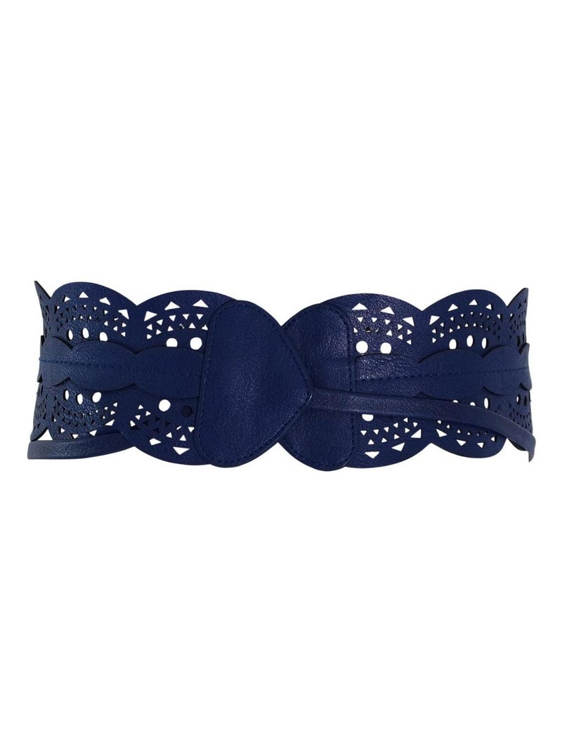 Ceinture ? nouer SEVILLE Bleu roi - Kiabi