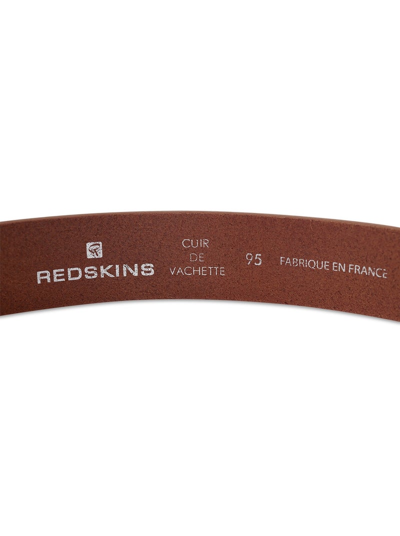Ceinture Nubby  Redskins Marron - Kiabi