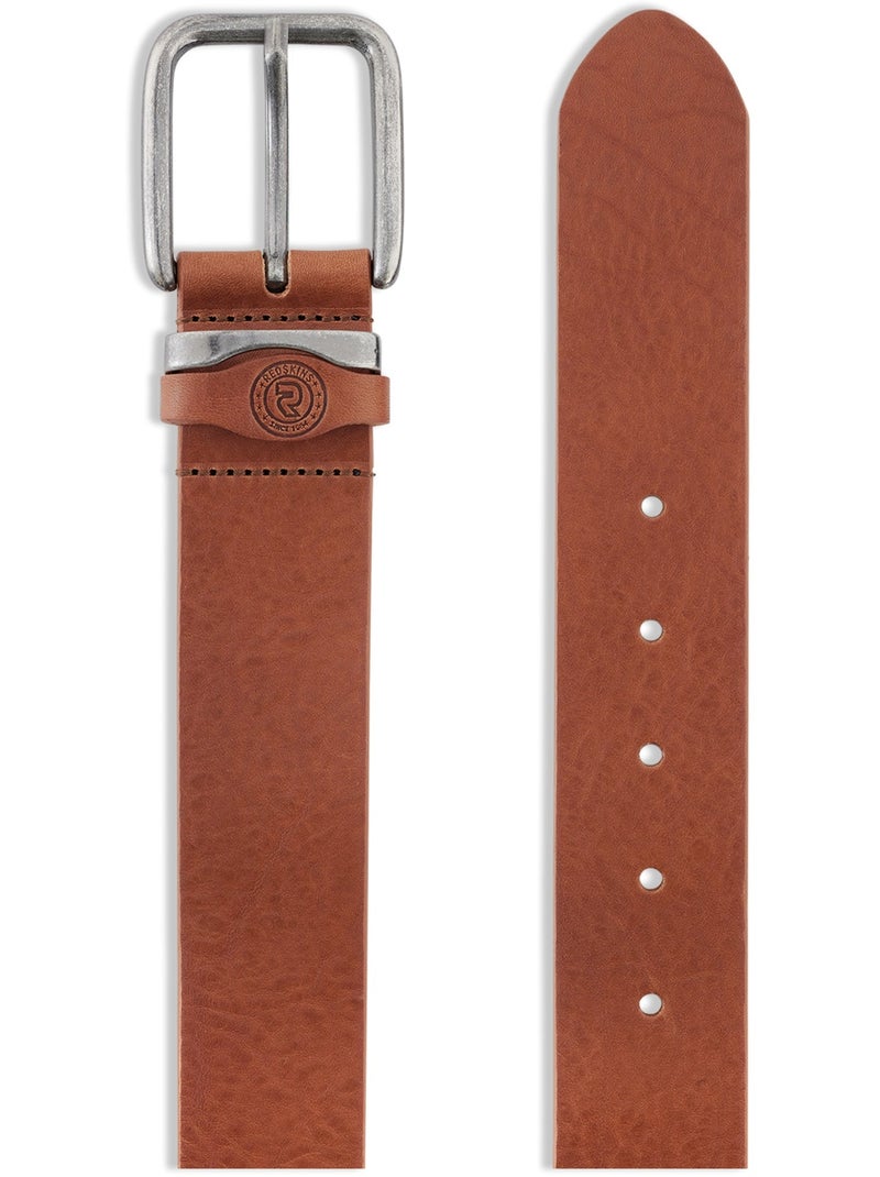 Ceinture Nubby  Redskins Marron - Kiabi