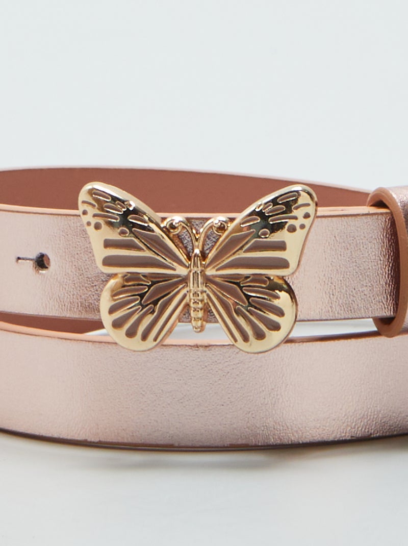 Ceinture papillon Rose - Kiabi
