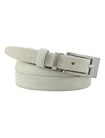 Ceinture Plein Cuir suédine Celina- Fabrication UE