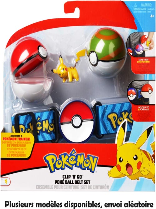 Ceinture Poke Ball Pokémon - Bandai - Kiabi