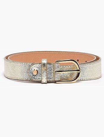Ceinture Réglable Nine Cuir Milano Cuir De Vachette