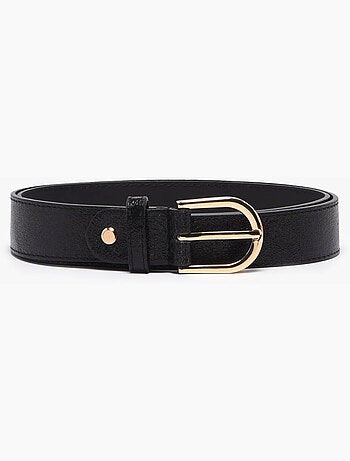 Ceinture réglable nine cuir milano cuir de vachette