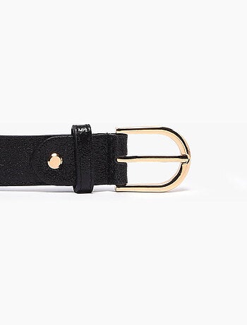 Ceinture réglable nine cuir milano cuir de vachette