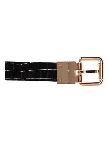 Ceinture reversible femme Isotoner