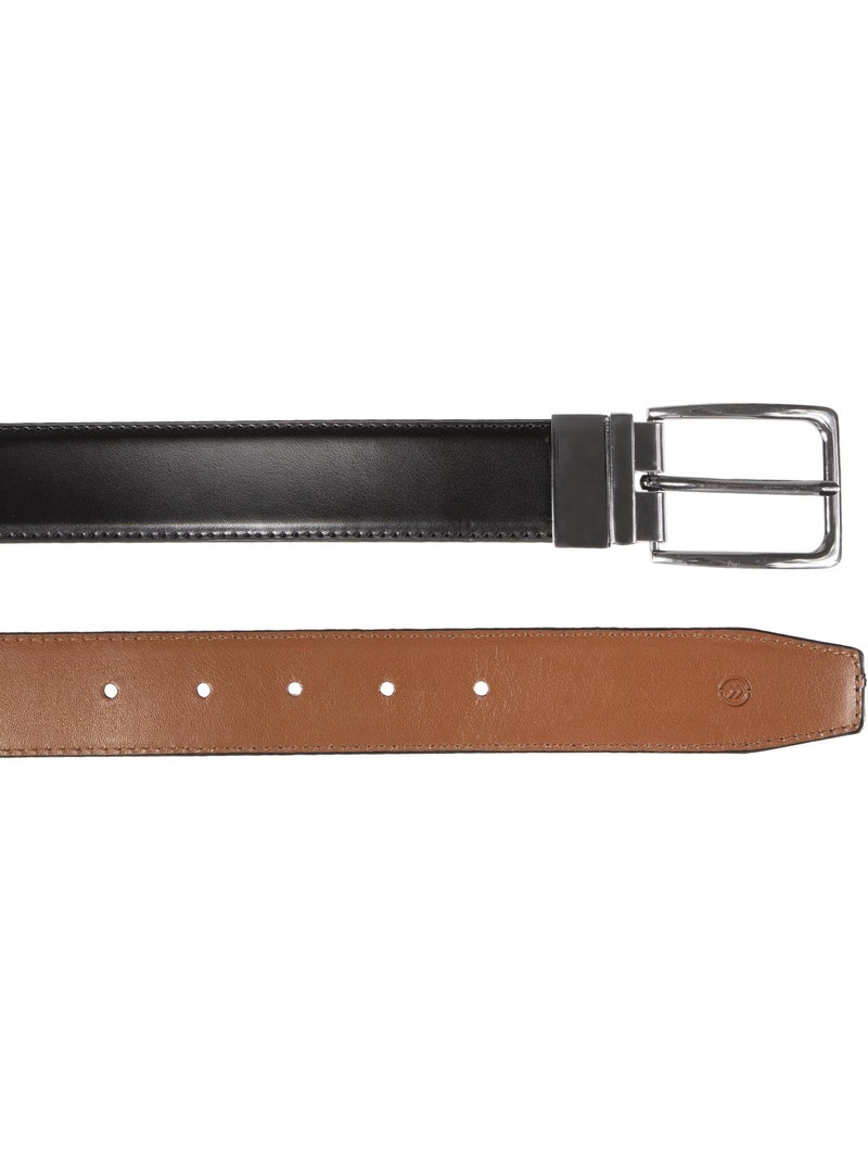 Ceinture réversible homme Isotoner Noir - Kiabi