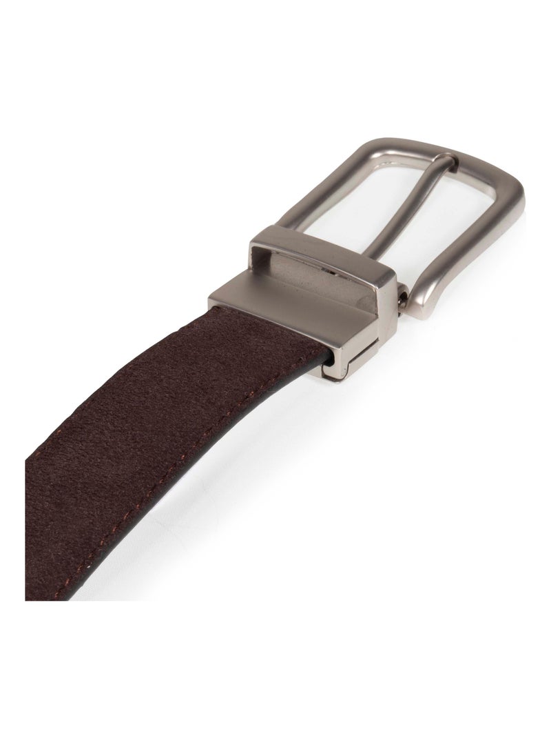 Ceinture Réversible homme Isotoner Noir Marron Noir - Kiabi