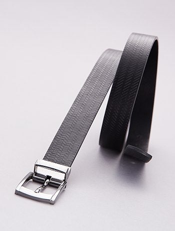 Ceinture réversible unie