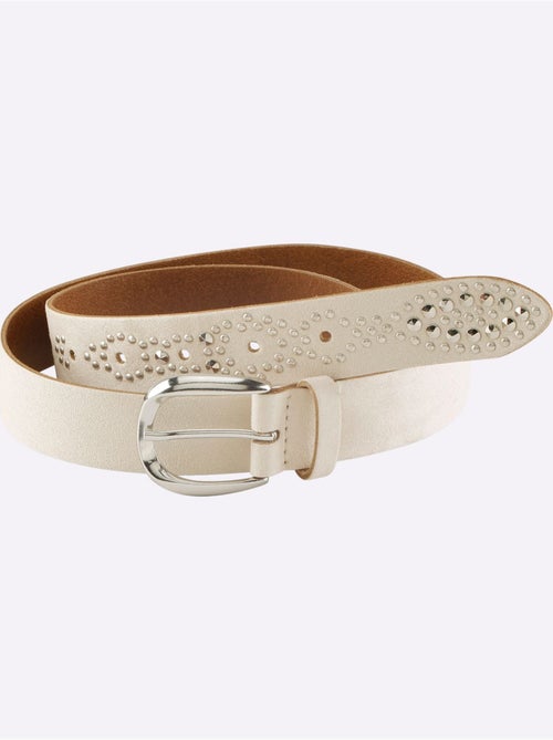 Ceinture Rivets Décoratifs - Taille Standard - Helline - Kiabi Ceinture Rivets Décoratifs - Taille Standard - Helline - Kiabi