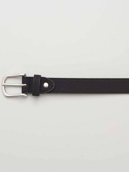 Ceinture simili toucher doux - Kiabi