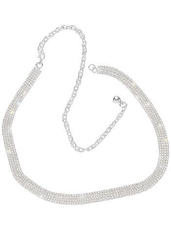 Ceinture strass façon diamant