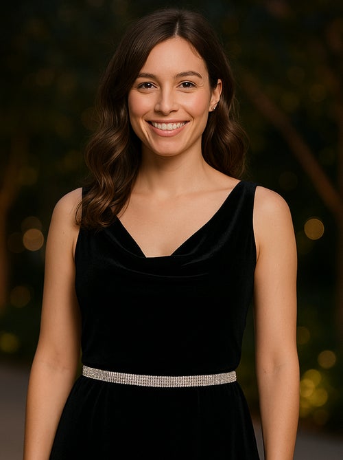 Ceinture strass façon diamant - Kiabi