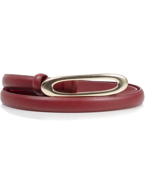 Ceinture synthétique avec plaque arrondie femme - Kiabi Ceinture synthétique avec plaque arrondie femme - Kiabi