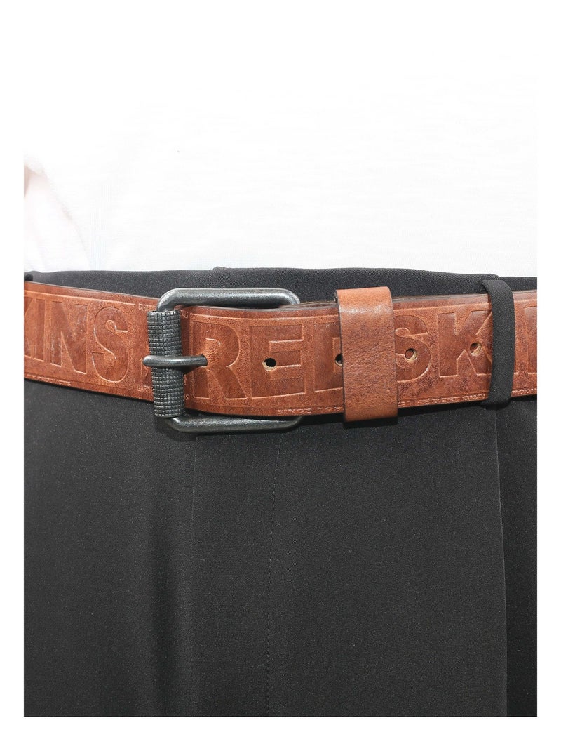 Ceinture Tabac Arty Redskins Marron tabac - Kiabi