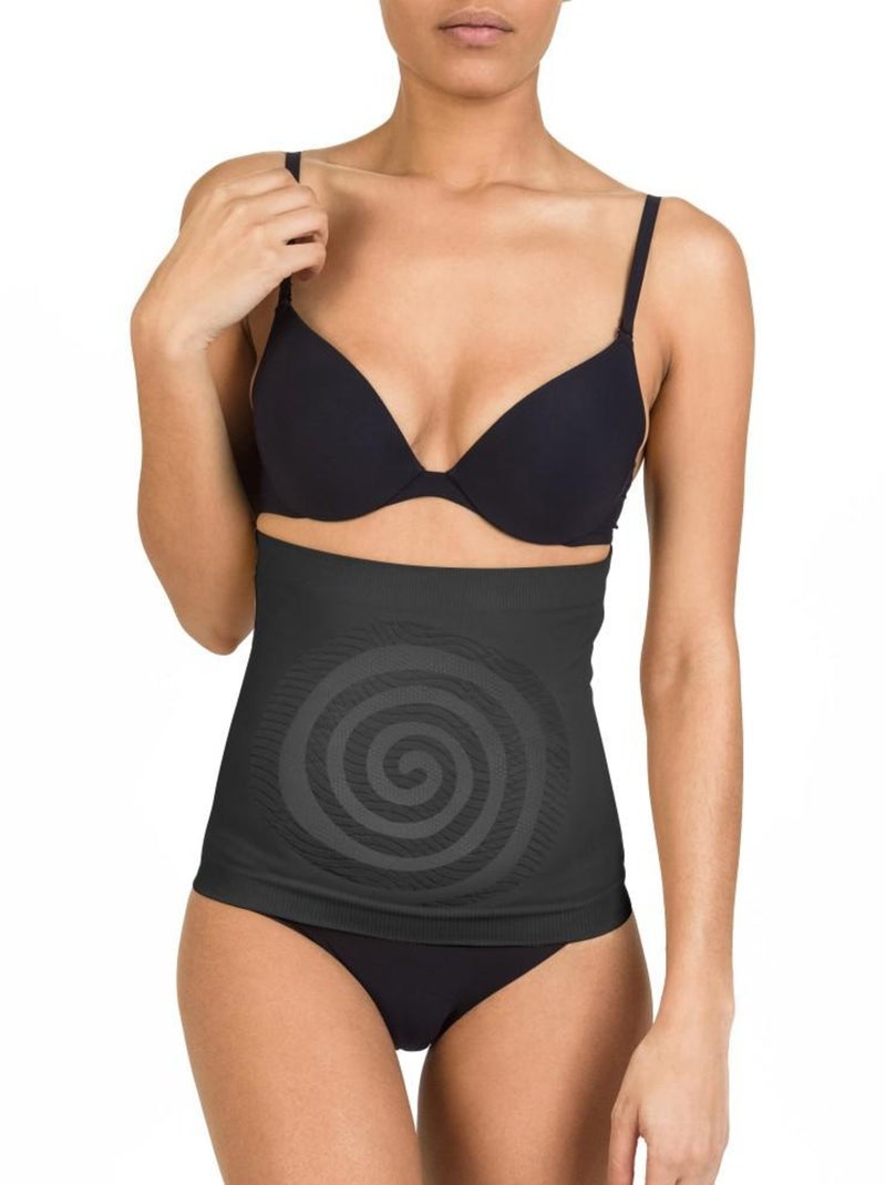 Ceinture thalasso minceur noir pour femme Noir - Kiabi