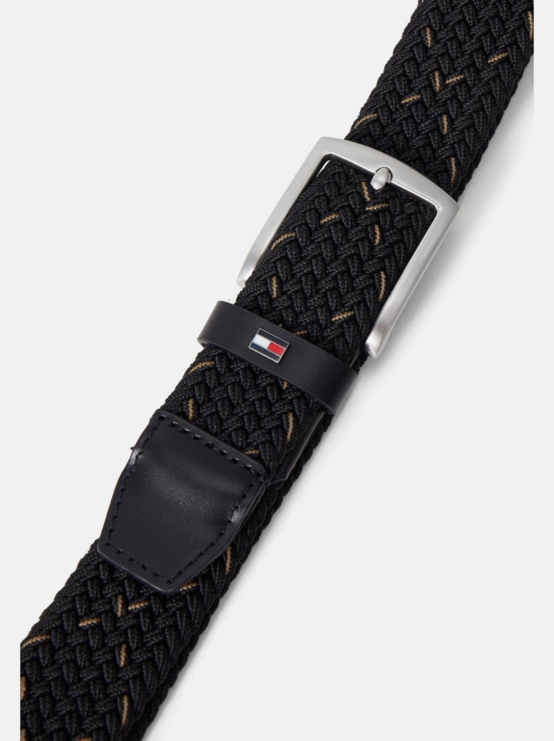 Ceinture Tommy jeans tressée Noir - Kiabi